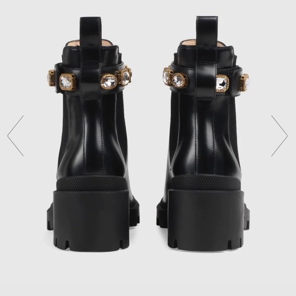 LIKE NEW IN BOX Gucci ankle boots(worn 1 time) - Picture 2 of 9